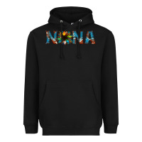 Black nana cowhide sunflower Heavyweight Hoodie - Jasminsmagicworld