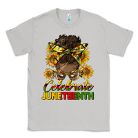 Moon Dust celebrate juneteenth black woman bun Classic Tee - HRA Design Shop