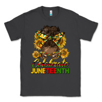 Smoke celebrate juneteenth black woman bun Classic Tee - HRA Design Shop