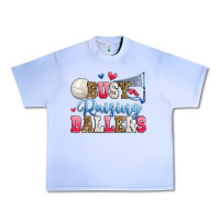 Grape Ice busy raising ballers volleyball Urban Heavy Tee - Zillion Design Studio