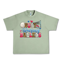 Oil Green busy raising ballers volleyball Urban Heavy Tee - Zillion Design Studio
