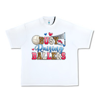 White busy raising ballers volleyball Urban Heavy Tee - Zillion Design Studio