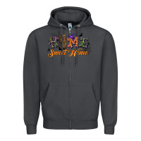 Smoke halloween home sweet home Zipper Hoodie - BundleAndBundleShop