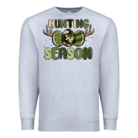 Heather Grey hunting season Premium Sweatshirt - MaliasSmallBusiness