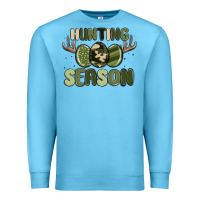 Ocean Blue hunting season Premium Sweatshirt - MaliasSmallBusiness