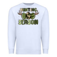White hunting season Premium Sweatshirt - MaliasSmallBusiness