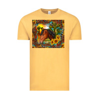 Vintage Mustard western horse and sunflower Vintage Tee - RanaPortraitStore