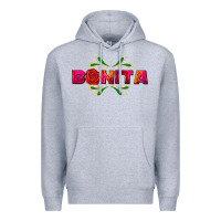 Heather Grey bonita Premium Hoodie - AdoDesignShop