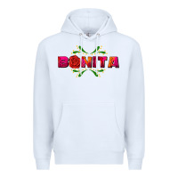 White bonita Premium Hoodie - AdoDesignShop