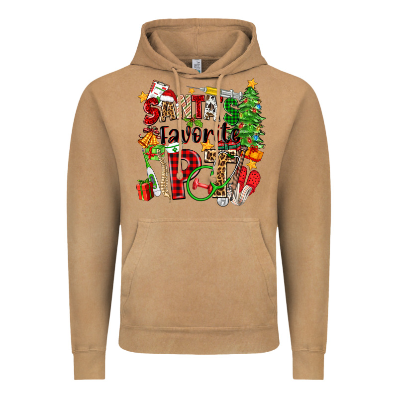 Santa's Favorite Pt Vintage Hoodie by Zillion Design Studio | Teevron