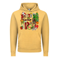 Vintage Mustard santa's favorite pt Vintage Hoodie - Zillion Design Studio