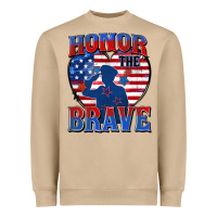 Honor The Brave Heavyweight Sweatshirt | Teevron