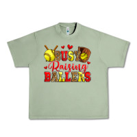 Oil Green busy raising ballers softball Urban Heavy Tee - Zillion Design Studio