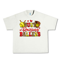 Pistachio busy raising ballers softball Urban Heavy Tee - Zillion Design Studio