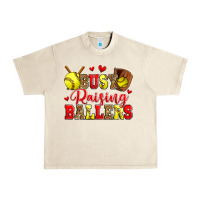 Sandshell busy raising ballers softball Urban Heavy Tee - Zillion Design Studio