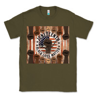 Army Green black lives matter Classic Tee - HRA Design Shop