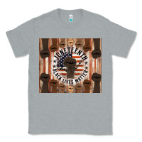 Heather Grey black lives matter Classic Tee - HRA Design Shop