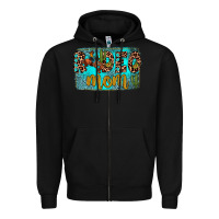 Black rodeo mom Zipper Hoodie - JahusDesignShop
