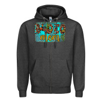 Charcoal Heather rodeo mom Zipper Hoodie - JahusDesignShop