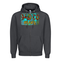 Smoke rodeo mom Zipper Hoodie - JahusDesignShop