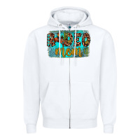 White rodeo mom Zipper Hoodie - JahusDesignShop
