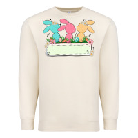 Sandshell easter bunny trio Premium Sweatshirt - MaliasSmallBusiness