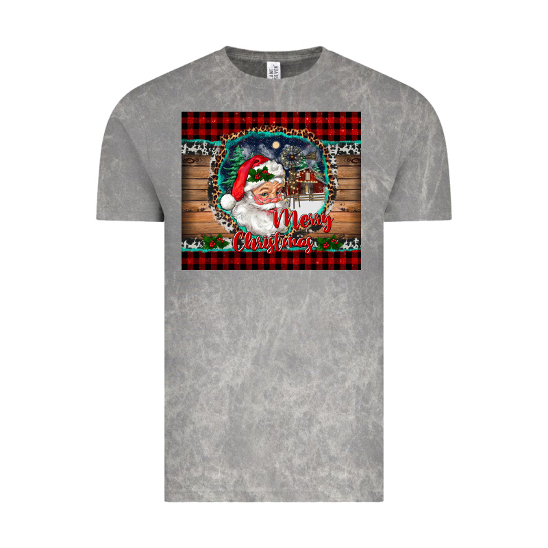 Merry Christmas Santa And Farm Vintage Tee by RanaPortraitStore | Teevron