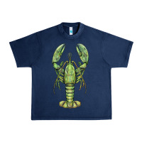 Navy lobster Urban Heavy Tee - BarkalooDesign