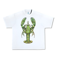 White lobster Urban Heavy Tee - BarkalooDesign
