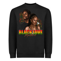 Black afro black love matters Heavyweight Sweatshirt - texasbilliewilder