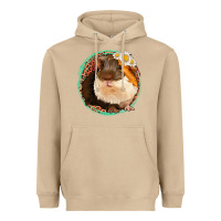 Mushroom floral leopard guinea pigs Heavyweight Hoodie - Jasminsmagicworld