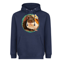 Floral Leopard Guinea Pigs Heavyweight Hoodie | Teevron