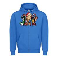 True Royal joy and cow christmas candies and letters Zipper Hoodie - AdoDesignShop