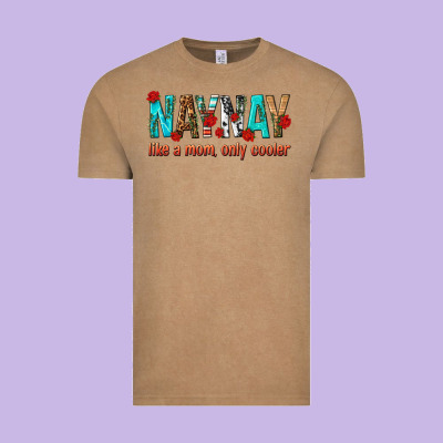 Naynay Like A Mom Only Cooler Vintage Tee Designed By Texasbilliewilder