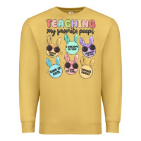Antique Gold teahing my favorite peeps Premium Sweatshirt - MaliasSmallBusiness