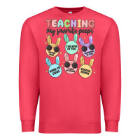Cardinal teahing my favorite peeps Premium Sweatshirt - MaliasSmallBusiness