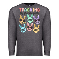 Charcoal Heather teahing my favorite peeps Premium Sweatshirt - MaliasSmallBusiness