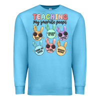 Ocean Blue teahing my favorite peeps Premium Sweatshirt - MaliasSmallBusiness