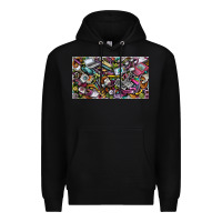 Black 6bxva8dmzvnj8kavrqzzmp Premium Hoodie - chombo