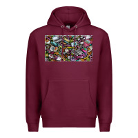 Burgundy 6bxva8dmzvnj8kavrqzzmp Premium Hoodie - chombo