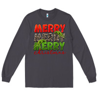 Smoke Merry christmas Long Sleeve Tee - FaDigitalArtStudio