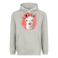 Moon Dust floral baby goat Heavyweight Hoodie - Jasminsmagicworld