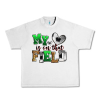 Lunar Rock my heart is on that field soccer Urban Heavy Tee - Zillion Design Studio