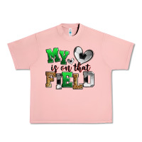 Salmon my heart is on that field soccer Urban Heavy Tee - Zillion Design Studio