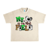 Sandshell my heart is on that field soccer Urban Heavy Tee - Zillion Design Studio