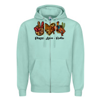 Peace Love Rodeo Zipper Hoodie | Teevron