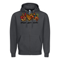 Smoke peace love rodeo Zipper Hoodie - JahusDesignShop