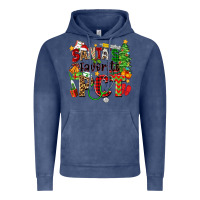 Vintage Denim santa's favorite pct Vintage Hoodie - Zillion Design Studio