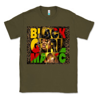 Army Green black girl magic Classic Tee - HRA Design Shop