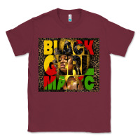 Burgundy black girl magic Classic Tee - HRA Design Shop